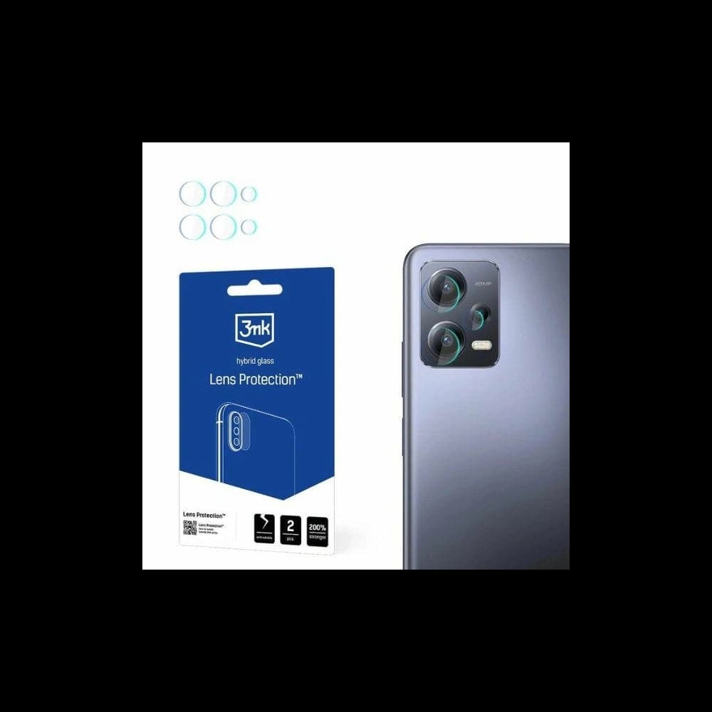 Hybridglas für die Kameraobjektiv 3MK Lens Protect Xiaomi Redmi Note 12 Pro [4 PACK] - 1