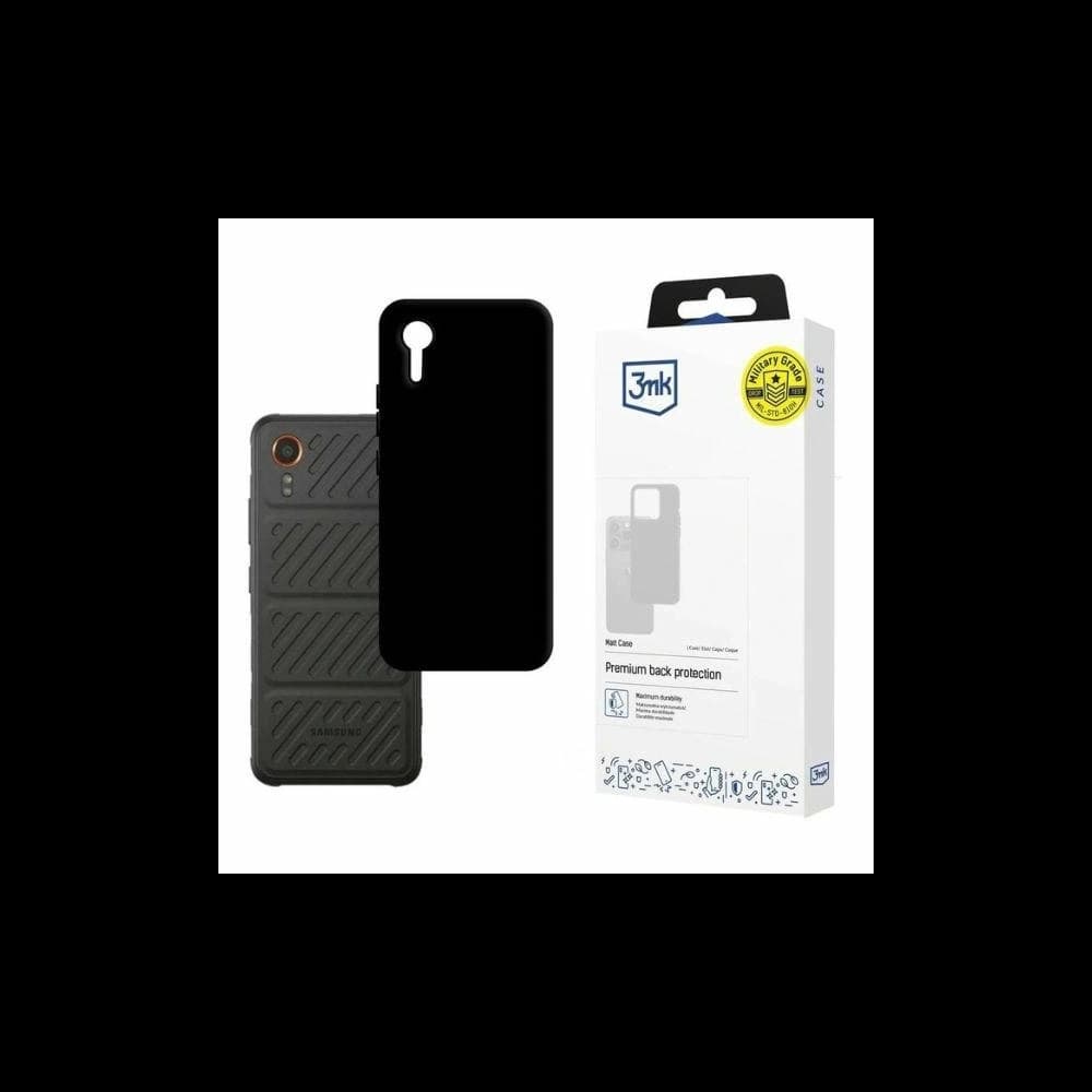 Case 3MK Matt Case Samsung Galaxy XCover 7 schwarz - 1
