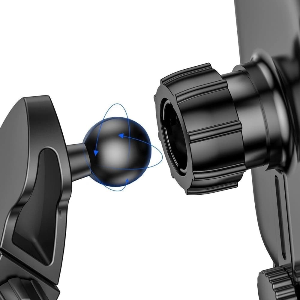 Baseus Autohalterung Light Electric Holder mit induktivem Qi-Ladegerät (schwarz) - 5