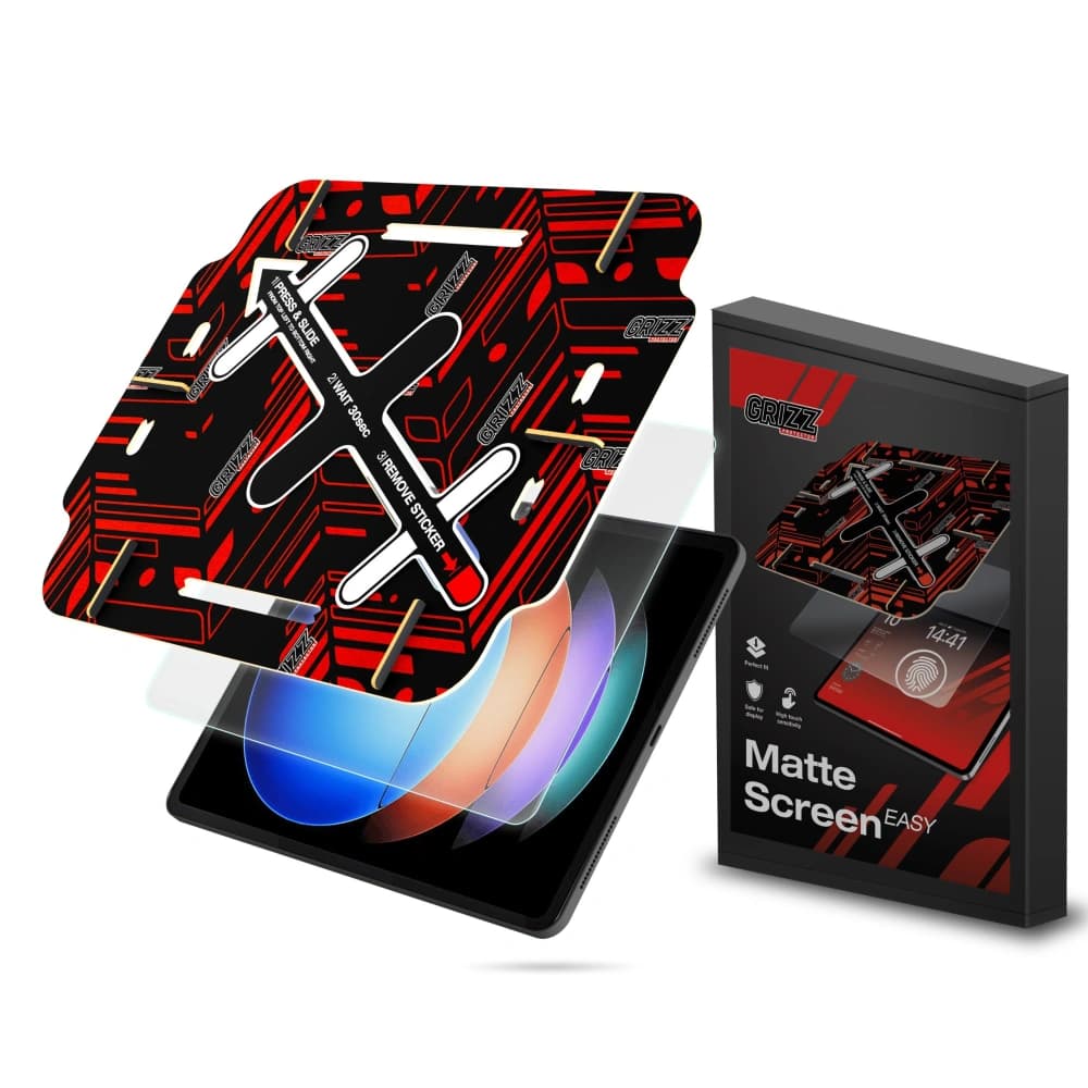 Matte Folie GrizzGlass MatteScreen Easy für Xiaomi Pad 6S Pro 12.4 - 1