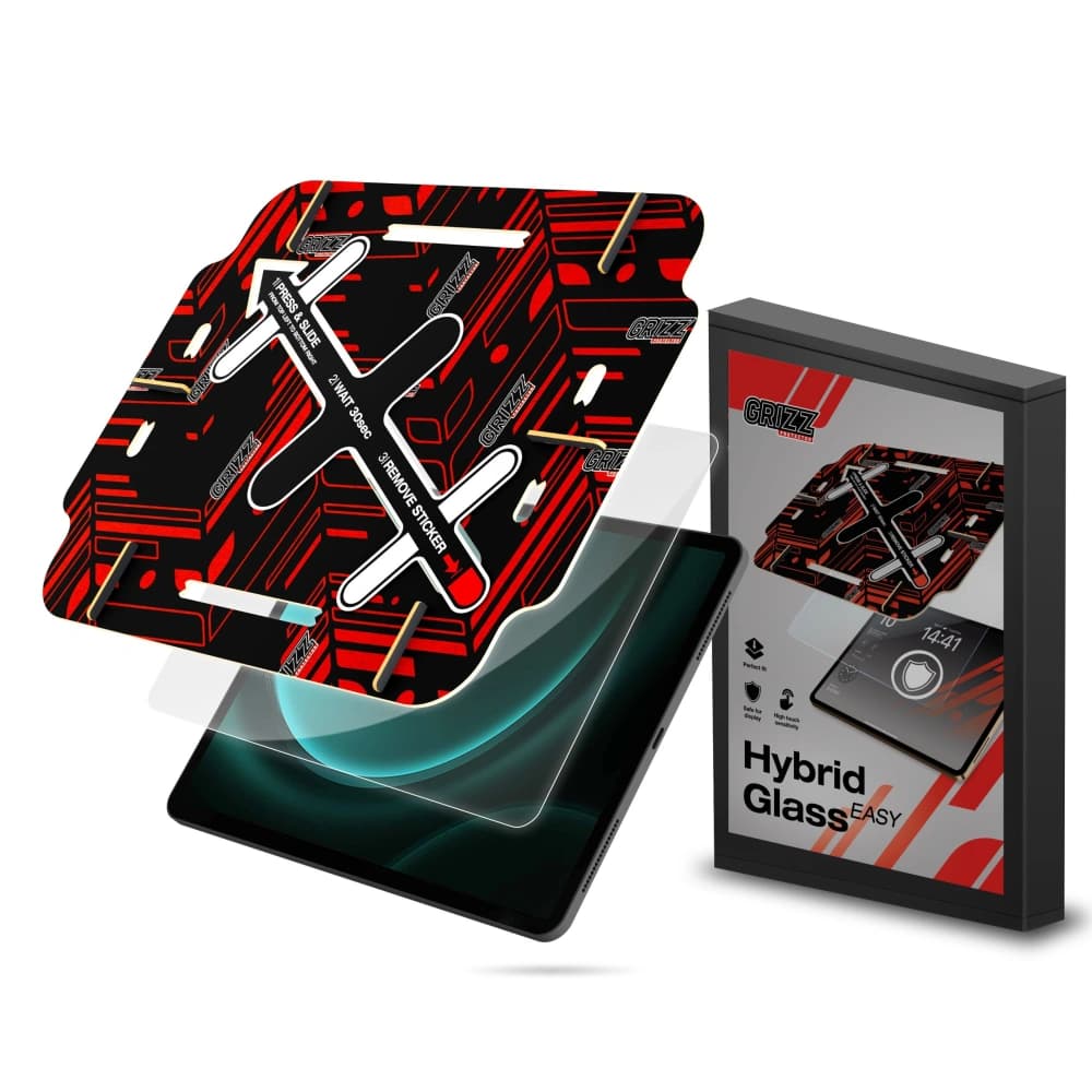 Hybrides Glas GrizzGlass HybridGlass Easy für Samsung Galaxy Tab S9 FE - 1