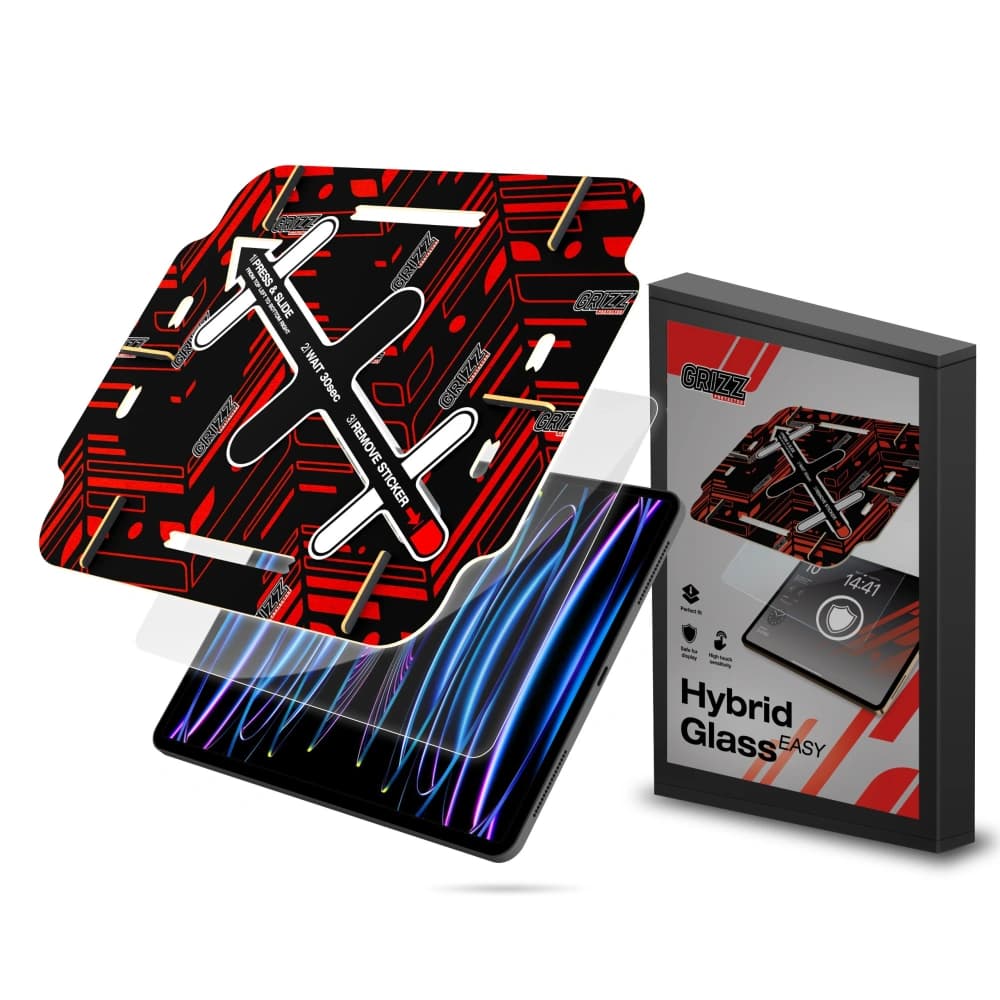 Hybrid glass GrizzGlass HybridGlass Easy for Apple iPad Pro 6th 12.9" - 1