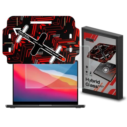 Hybridglas GrizzGlass HybridGlass Easy für Apple MacBook Air 13" 2020