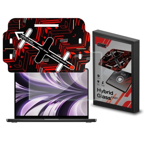 Szkło hybrydowe GrizzGlass HybridGlass Easy do Apple MacBook Air 13" 2022