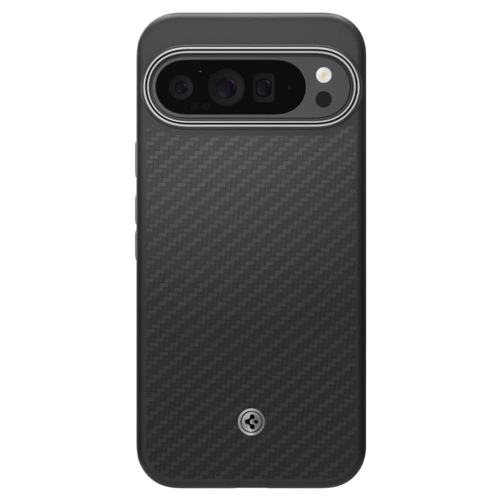 Hülle Spigen Enzo Aramid Google Pixel 9 Pro XL Matt Schwarz - 2