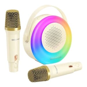 Karaokeset für Kinder BlitzWolf BM-K10 (beige)