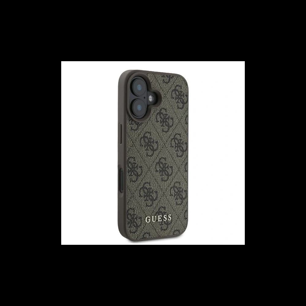 Case Guess GUHCP16MG4GFBR Apple iPhone 16 Plus hardcase 4G Classic brown - 4