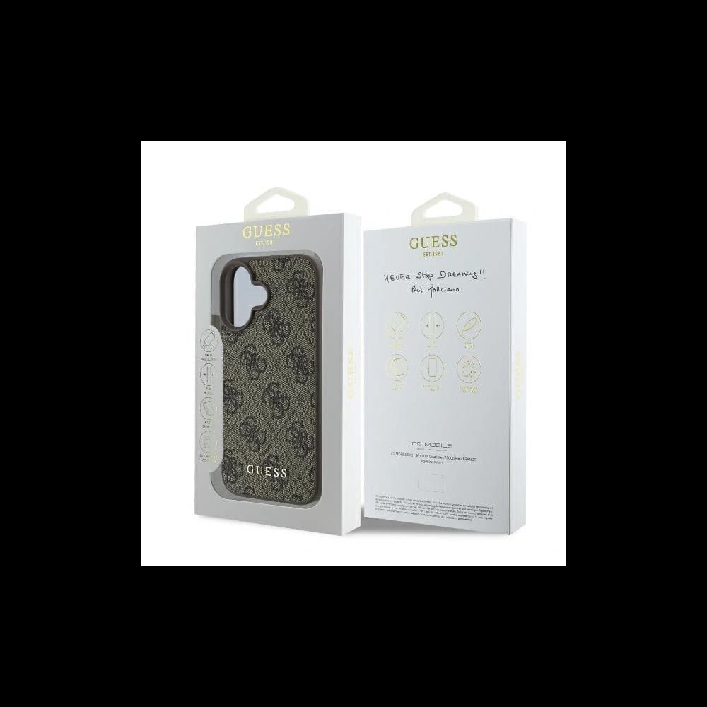 Case Guess GUHCP16MG4GFBR Apple iPhone 16 Plus hardcase 4G Classic brown - 8