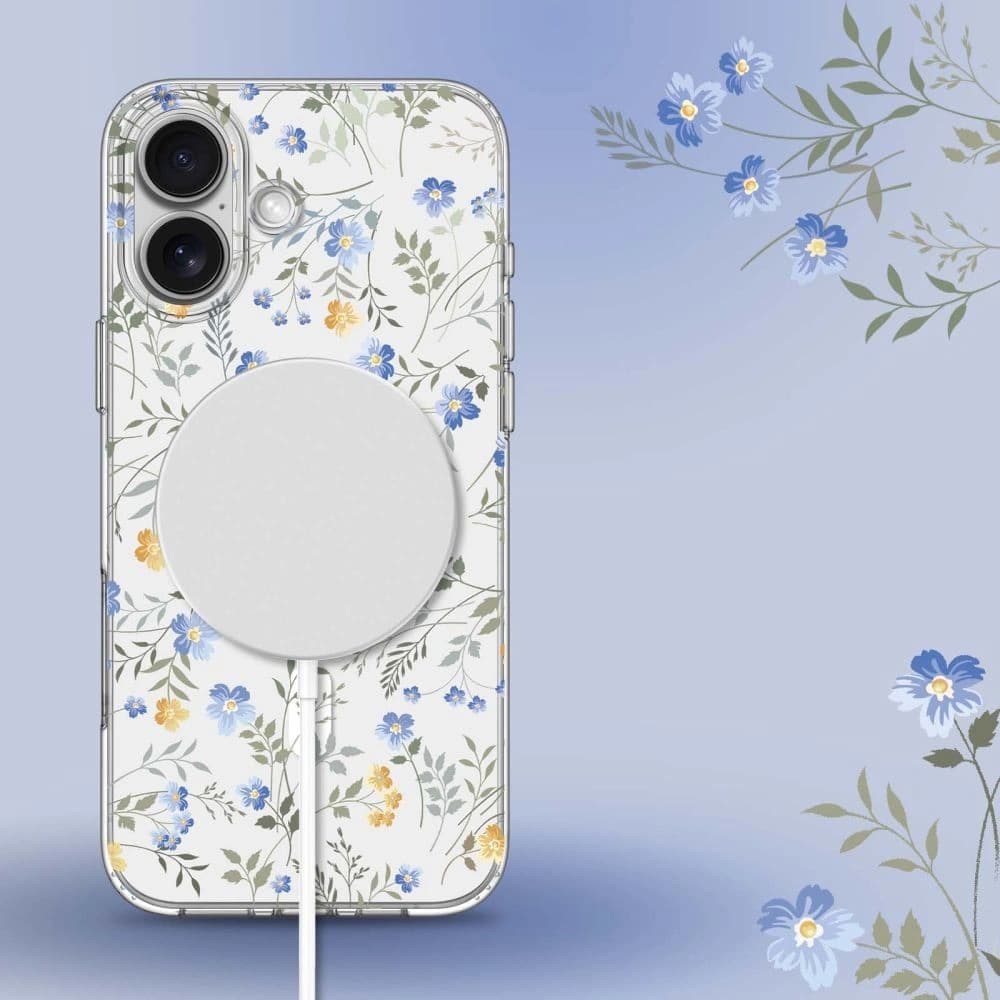 Fall Tech-Protect Magmood MagSafe Apple iPhone 16 Frühlingsblumen - 4