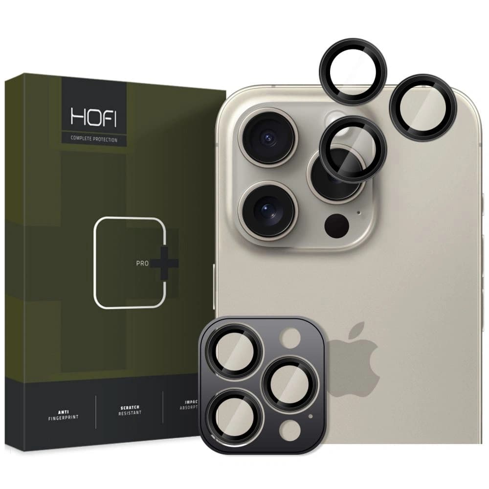 Hofi Camring Pro+ Apple iPhone 16 Pro / 16 Pro Max Schwarz - 1
