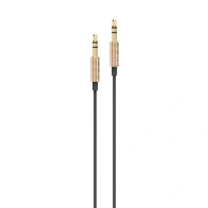 AWEI AUX-001 jack 3.5 / jack 3.5 cable 1m gold