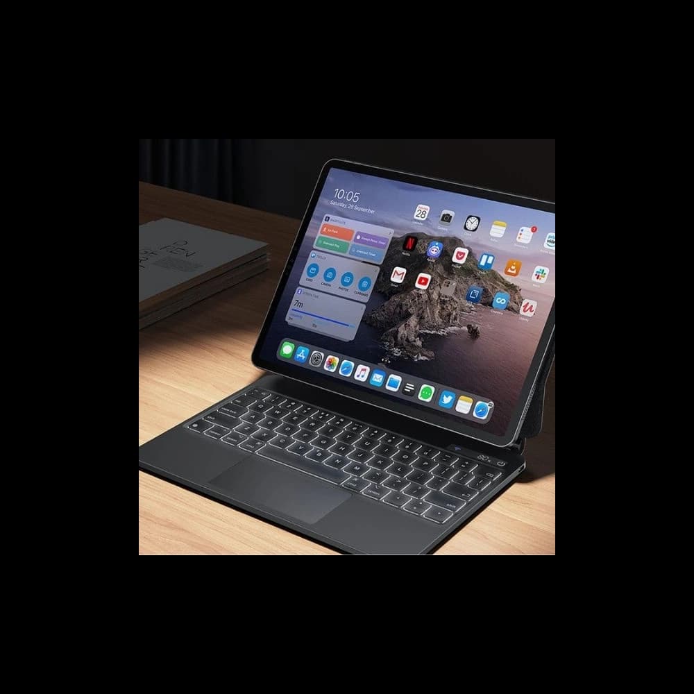 USAMS Miaoke-Serie Apple iPad Air 10,9 (4., 5. Gen) / iPad Pro 11 (1., 2., 3. Gen) schwarz - 7