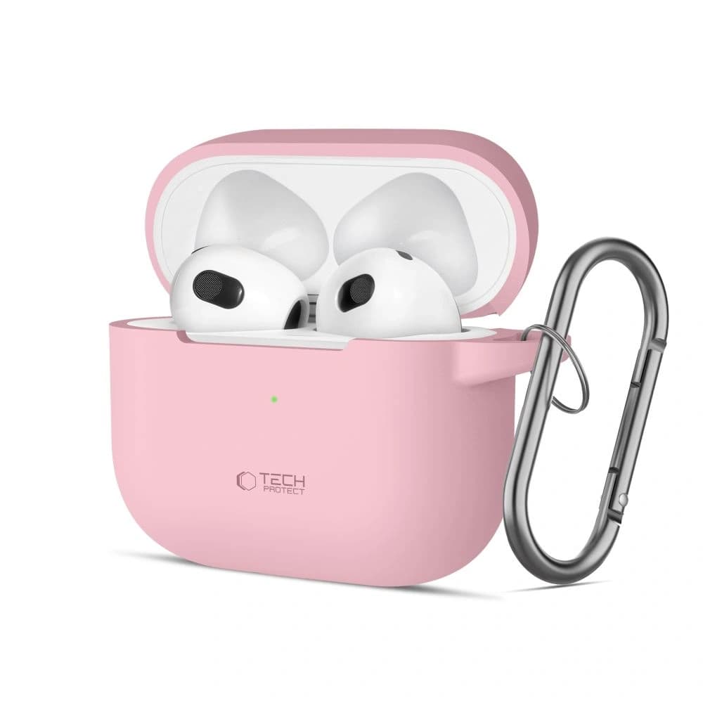 Tech-Protect Silicone Hook Apple Airpods 3 Dusty Pink - 1