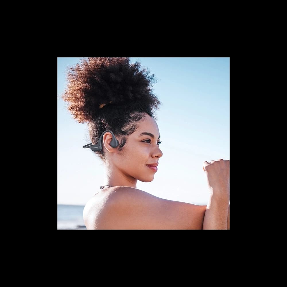 AWEI A899BL Knochenleitende kabellose Kopfhörer schwarz - 3