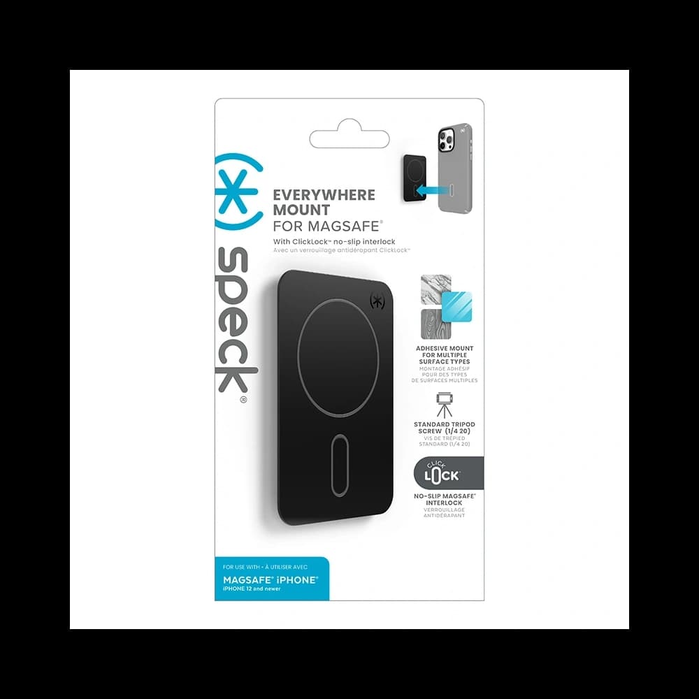 Uchwyt magnetyczny Speck Everywhere Mount + ClickLock MagSafe (czarny) - 9