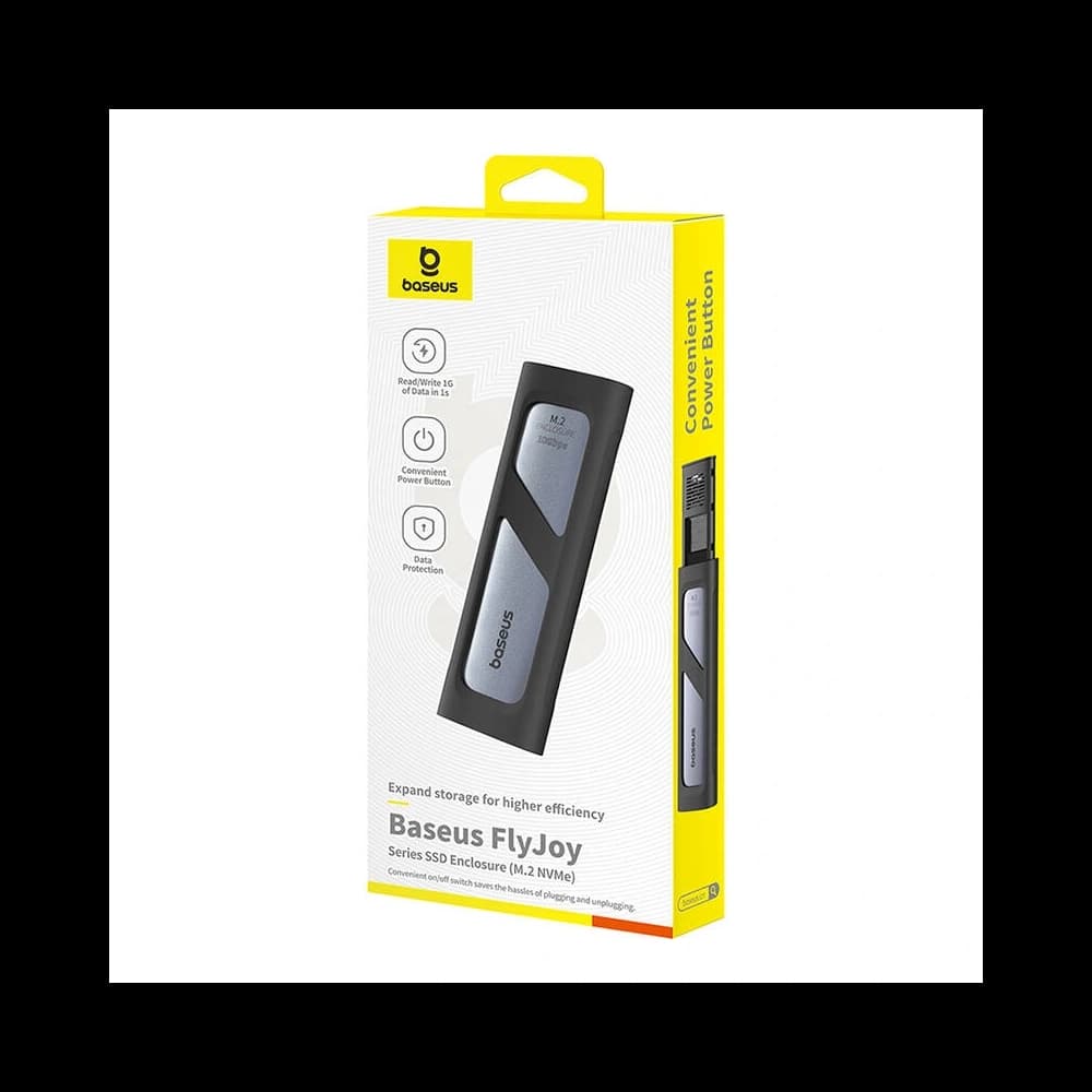 Baseus FlyJoy SSD-Gehäuse (grau) - 7