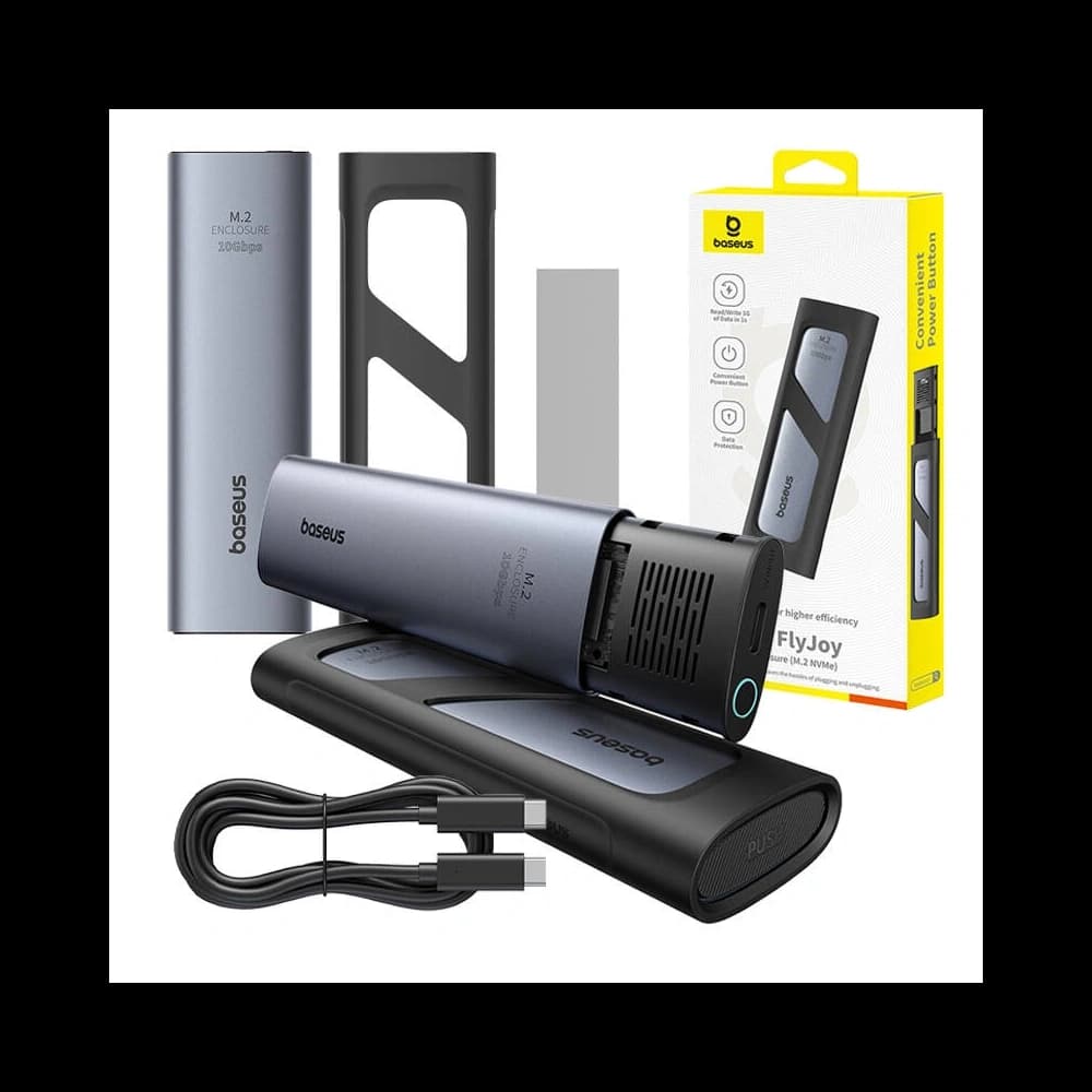 Baseus FlyJoy SSD-Gehäuse (grau) - 9