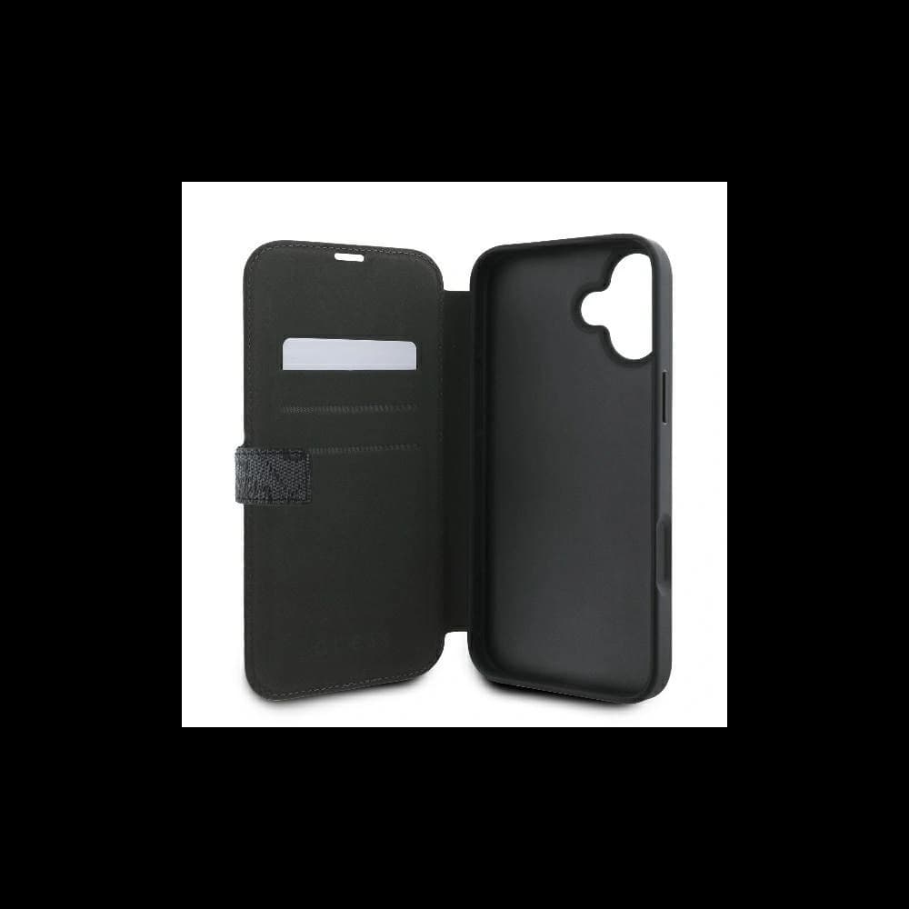 Guess GUBKP16M4GMGGR Apple iPhone 16 Plus book 4G Metal Logo black - 7