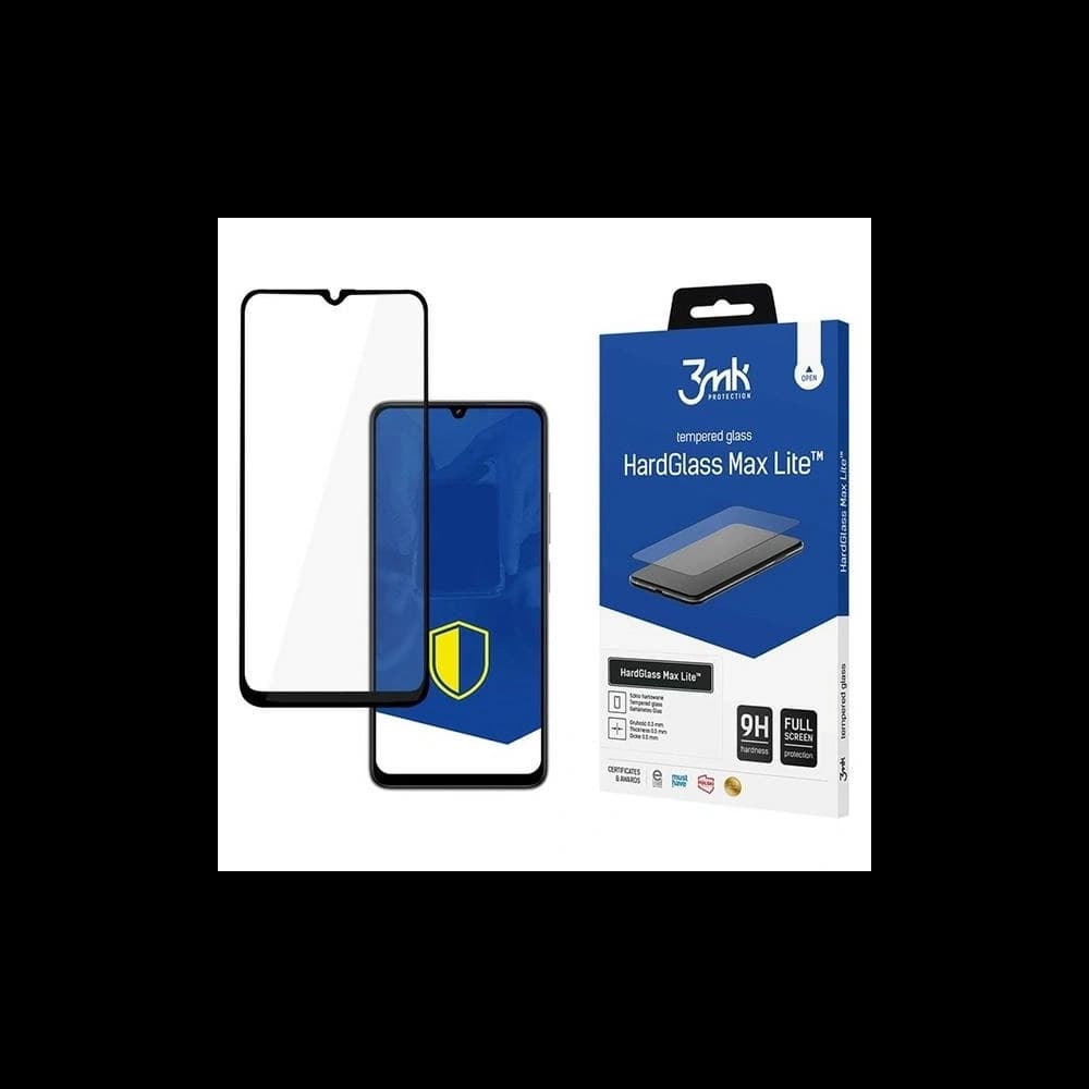 3MK HardGlass Max Lite Redmi 13C 5G schwarz - 1