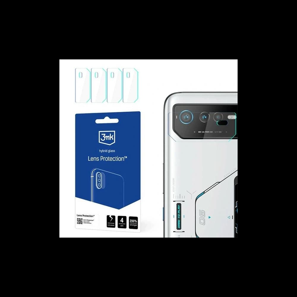 3MK Objektivschutz für Asus ROG Phone 6 / 6 Pro / 6D / 6D Ultimate [4 PACK] - 1