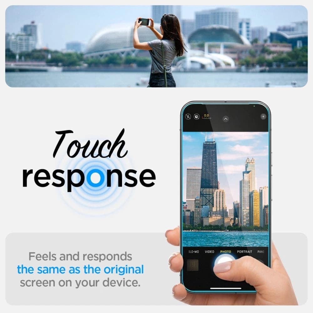 Spigen GLAS.tR ez Fit Google Pixel 9 / 9 Pro / 10 / 10 Pro Clear [2 PACK] - 13