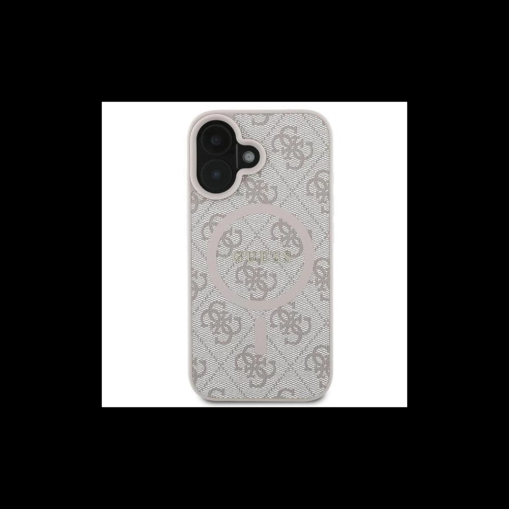 Guess GUHMP16MG4GFRP Apple iPhone 16 Plus hardcase 4G Ring Classic Logo MagSafe pink - 3