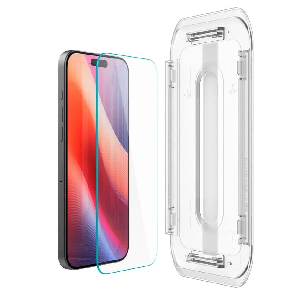 Spigen GLAS.tR ez Fit Apple iPhone 16 Pro Clear - 3