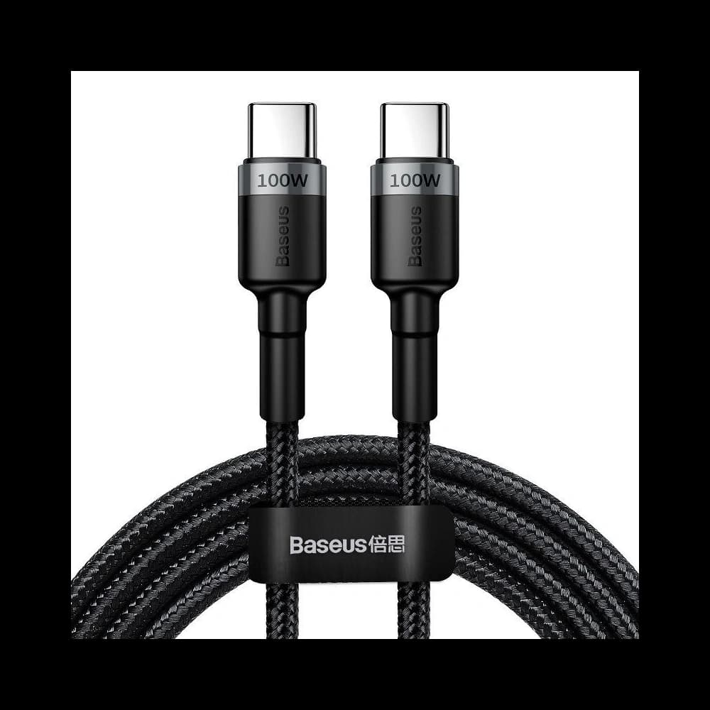 Baseus Cafule PD2.0 100W flash charging USB For Type-C cable (20V 5A)2m Gray+Black - 1