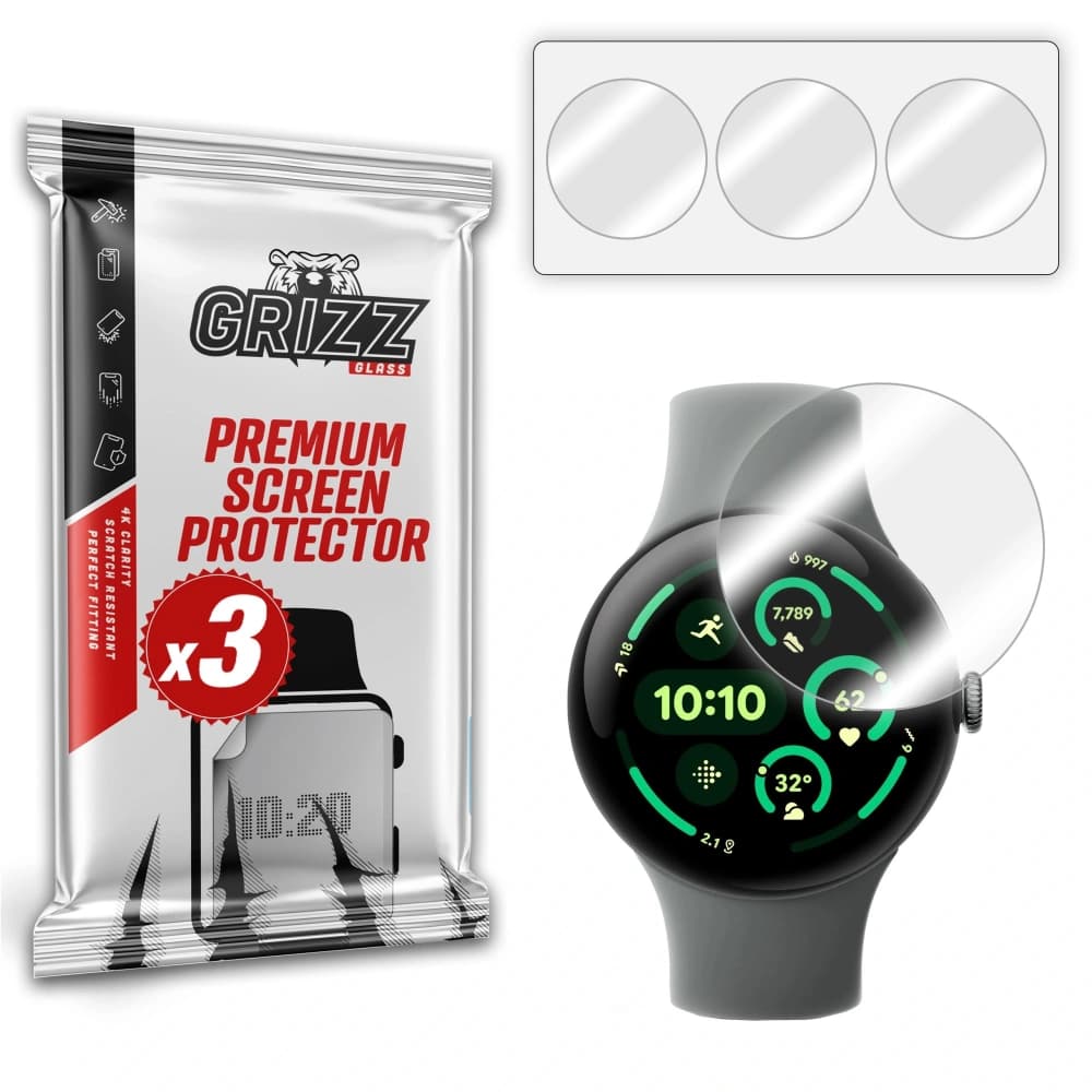 GrizzGlass Hydrofilm Google Pixel Watch 3 41mm - 1