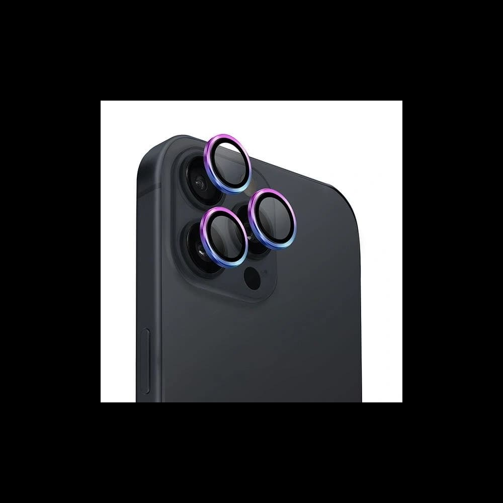 UNIQ Optix Aluminium Camera Lens Protector Apple iPhone 16 Pro / 16 Pro Max iridescent - 1