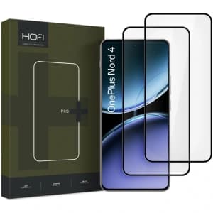 Hofi Glass Pro+ OnePlus Nord 4 Black [2 PACK]
