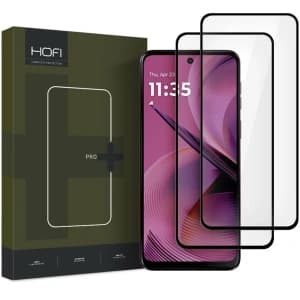Hofi Glass Pro+ Motorola Moto G55 5G Schwarz [2 PACK]