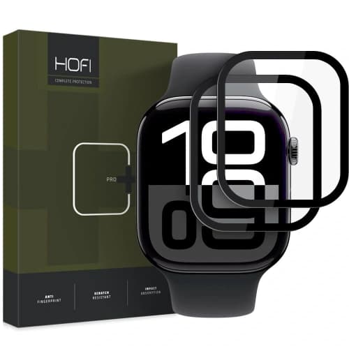Hofi Hybrid Pro+ Apple Watch 10 / 11 46mm Black [2 PACK]