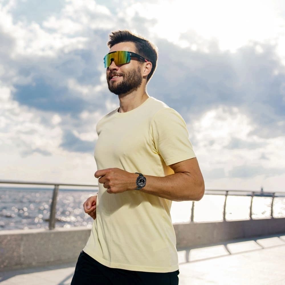 Tech-Protect Stainless Line Samsung Galaxy Watch 4 / 5 / 5 Pro / 6 / 7 / FE Titanium/orange - 3