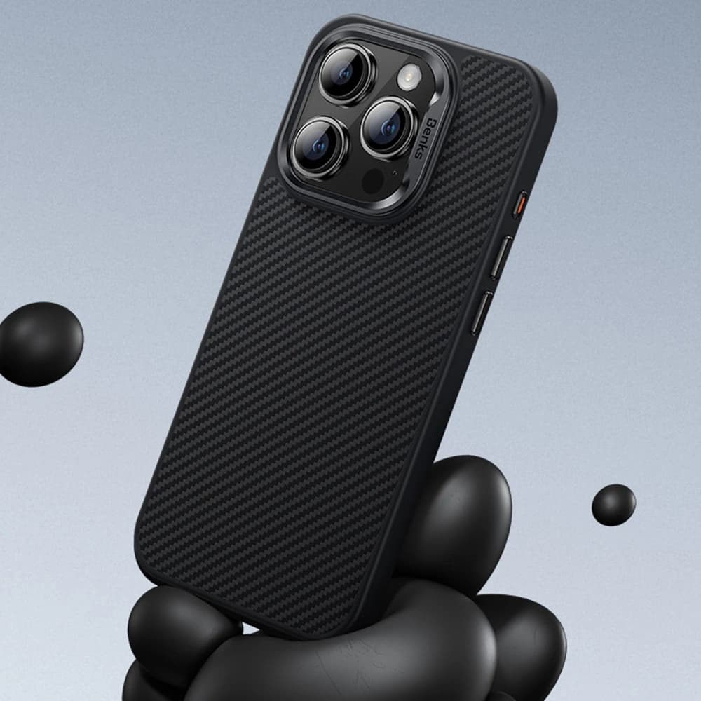 Benks MagClap MagSafe ArmorPro Kevlar-Hülle 600D Apple iPhone 16 Pro - 6