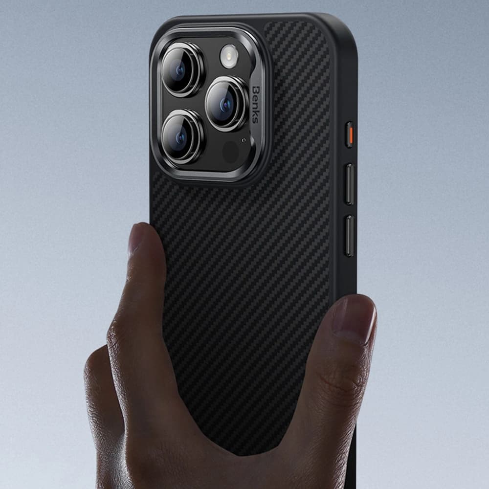 Benks MagClap MagSafe ArmorPro Kevlar-Hülle 600D Apple iPhone 16 Pro - 7