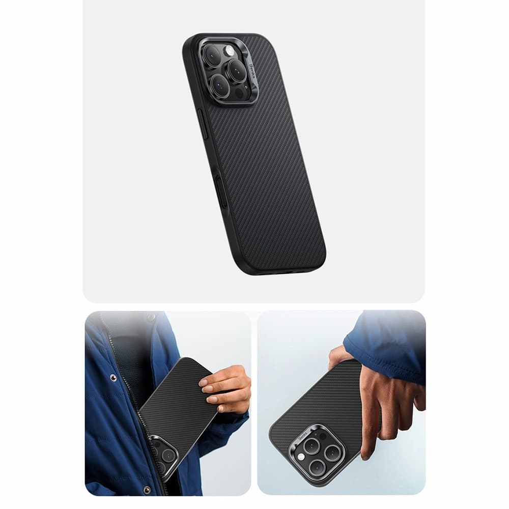 Benks MagClap MagSafe ArmorPro Kevlar-Hülle 600D Apple iPhone 16 Pro - 5