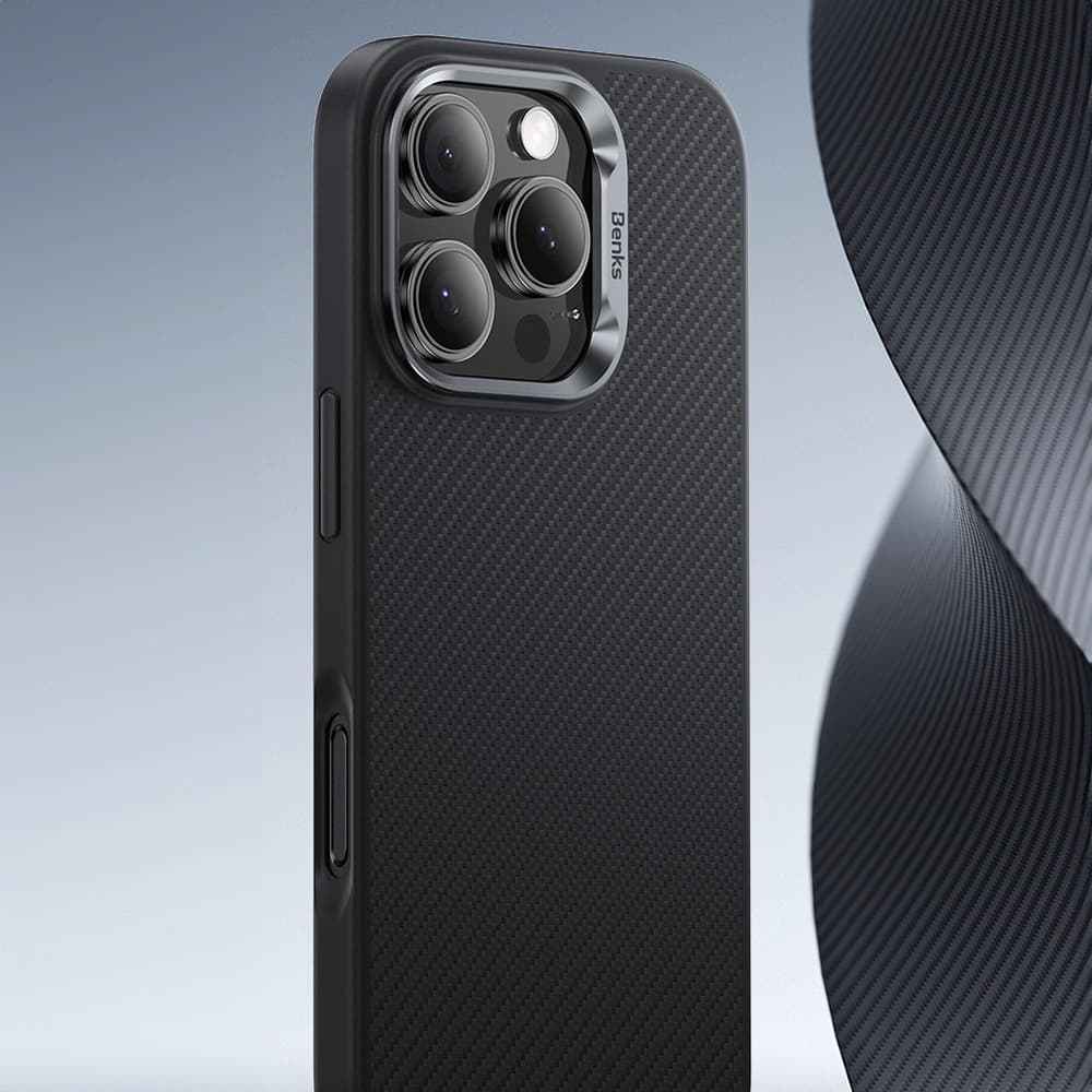Benks MagClap MagSafe ArmorPro Kevlar-Hülle 600D Apple iPhone 16 Pro - 9