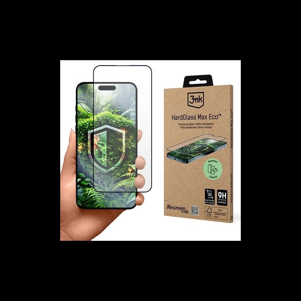 3MK HardGlass Max Eco Apple iPhone 15 / 16 - 1