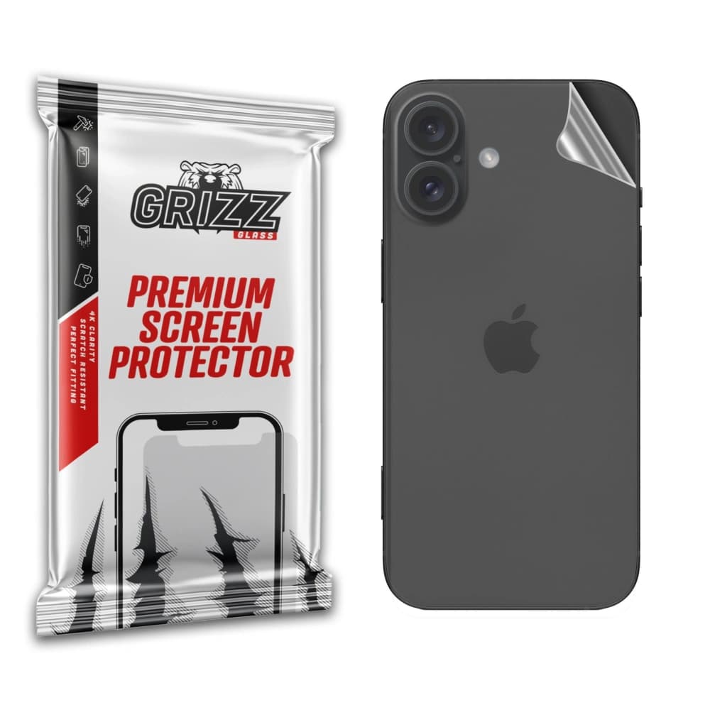 GrizzGlass SatinSkin Apple iPhone 16 Plus - 1