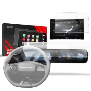 Matte GrizzGlass CarDisplay Protection BAIC BEIJING 7 2024-2025 [2in1]