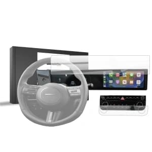 Ceramic GrizzGlass CarDisplay Protection Hyundai Tucson 12,3" 2024-2025 [2in1]