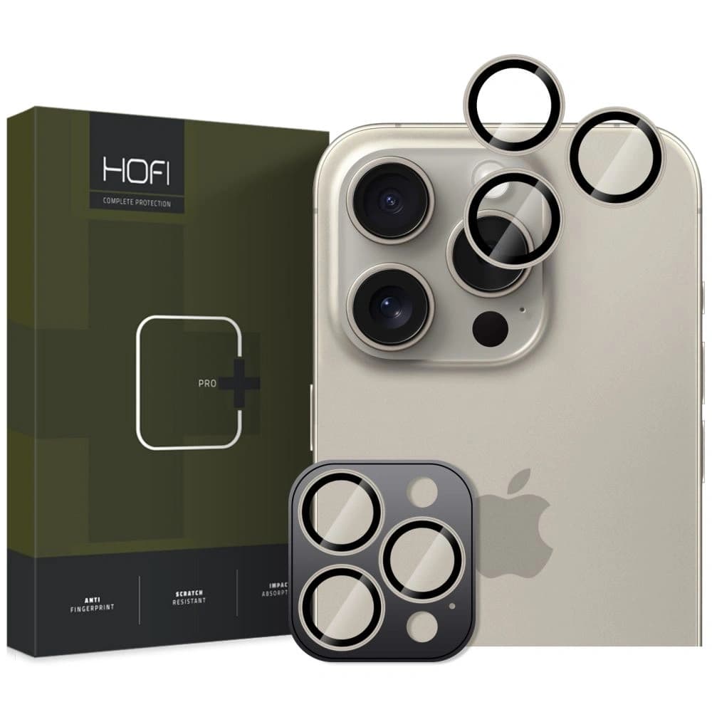 Hofi Camring Pro+ Apple iPhone 16 Pro / 16 Pro Max Naturtitanschicht - 1