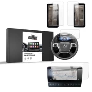 Ceramic GrizzGlass CarDisplay Protection Mercedes Actros F 2021-2024 [4in1]