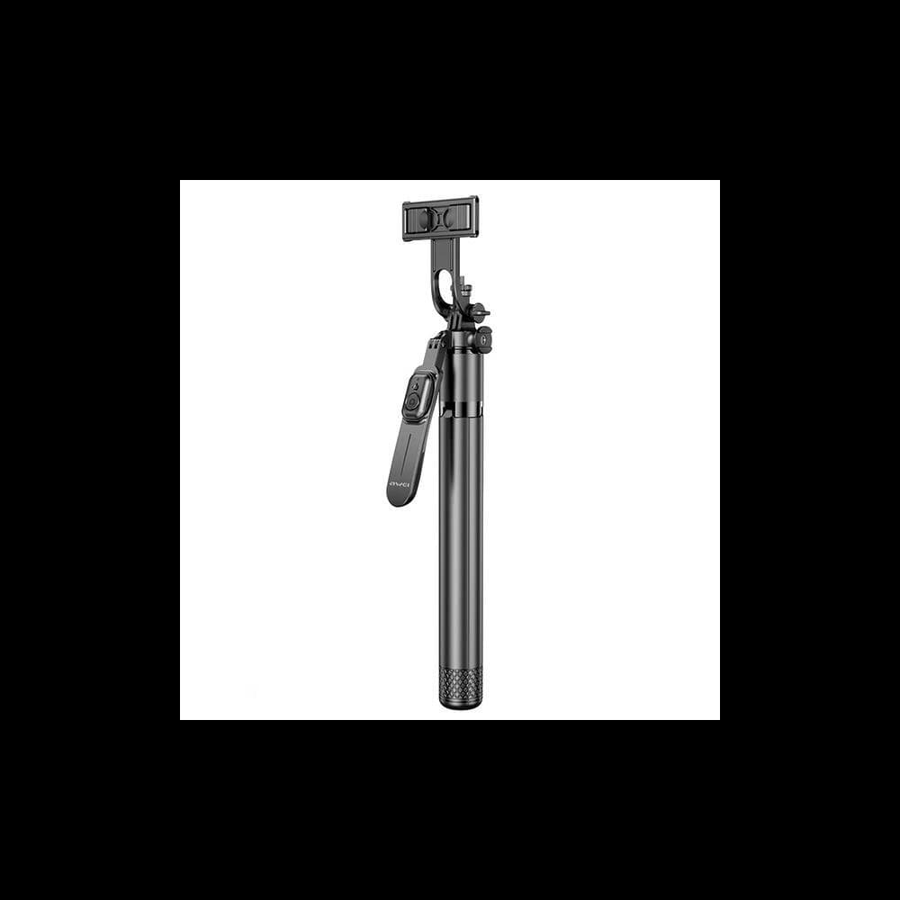 AWEI X56 Selfie-Stick Aluminiumlegierung schwarz - 1
