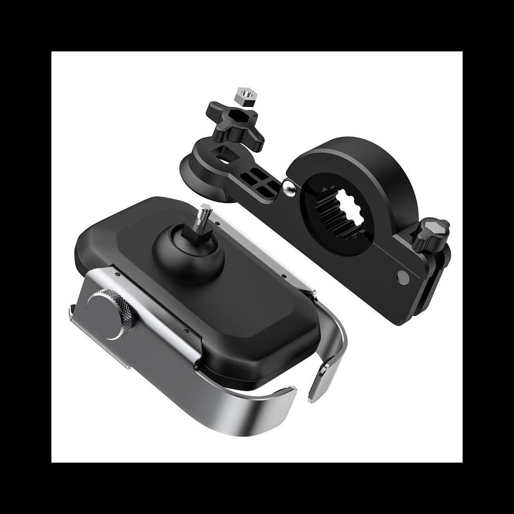Baseus Telefonhalter Armor für Motorrad / Fahrrad / Roller / Scooter (silber) - 4
