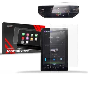 Matte GrizzGlass CarDisplay Protection Ford Explorer EV 14,6" 2024-2025 [2in1]