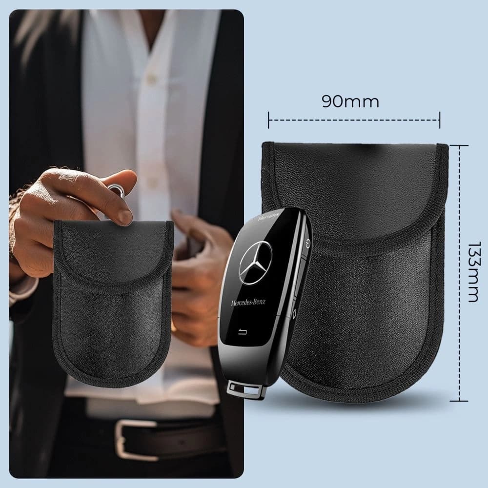 Tech-Protect KLR100 faraday cage Pouch Keyless RFID Signal Blocker Case Black - 6