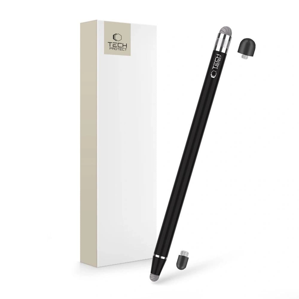 Tech-Protect USP100 4-tip Touch Stylus Pen Black - 1