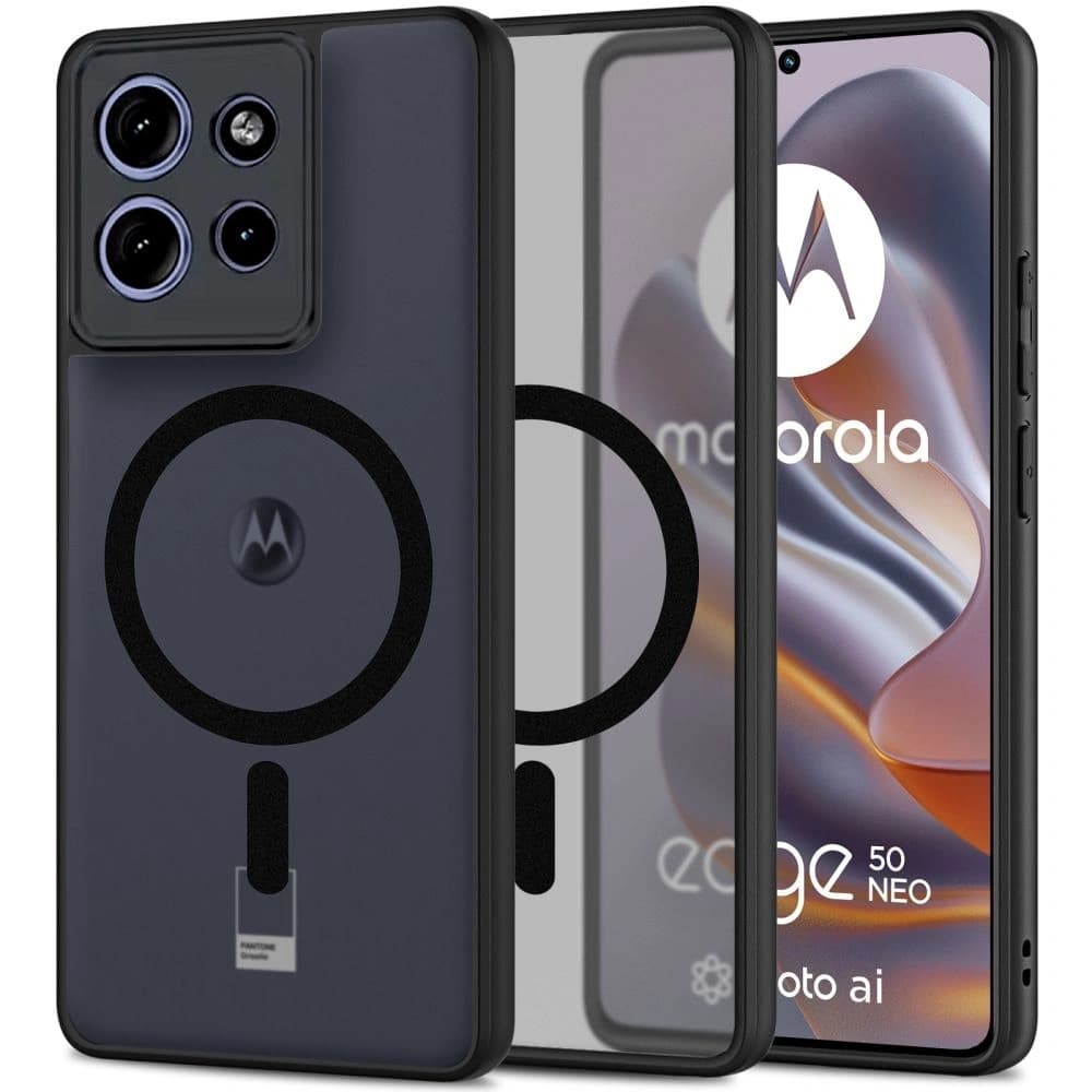 Tech-Protect MagMat MagSafe Motorola Edge 50 Neo Matte Black - 1
